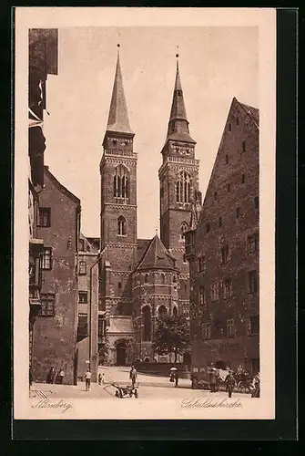 AK Nürnberg, die Sebalduskirche