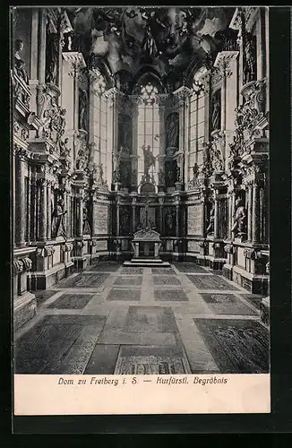 AK Freiberg i. S., Dom, Kurfürstliches Begräbnis