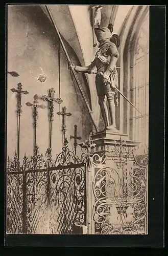 AK Freiberg i. S., Dom, Rüstung des Kurfürsten Moritz