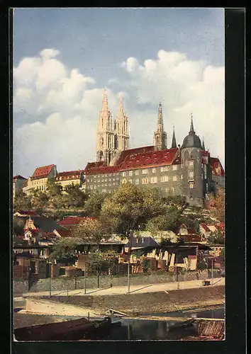 AK Meissen, Blick auf den Dom