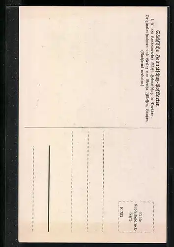 AK Bautzen, Blick durch das Schlosstor