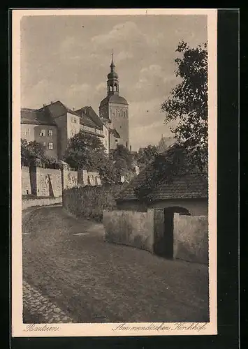 AK Bautzen i. Sa., am wendischen Kirchhofe