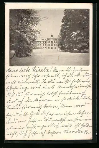 AK Planegg, Gartenanlagen am Sanatorium