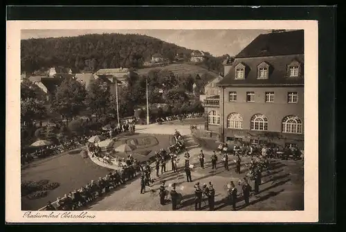 AK Oberschlema, Konzert im Kurpark
