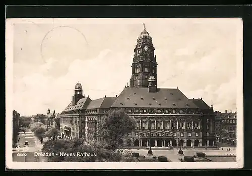 AK Dresden, Neues Rathaus