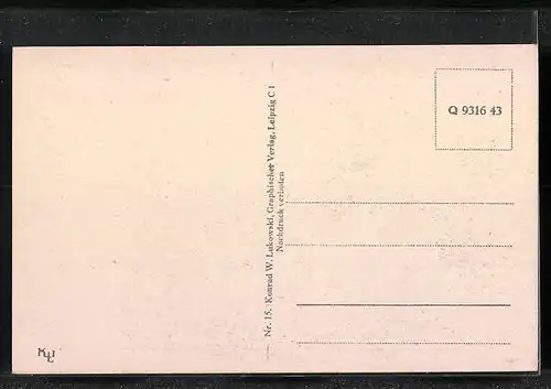 AK Leipzig, Neues Theater, Augustusplatz