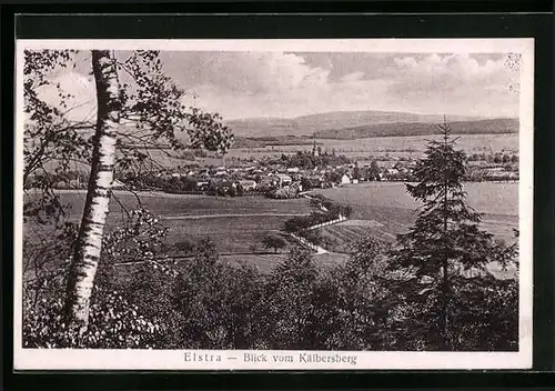 AK Elstra, Blick vom Kälbersberg
