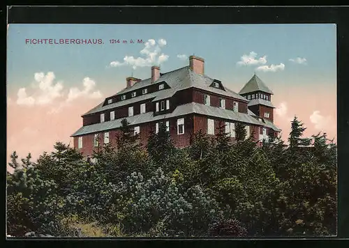 AK Fichtelberg / Erzgeb., Fichtelberghaus
