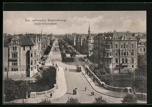 AK Braunschweig, Kaiser-Wilhelm-Strasse