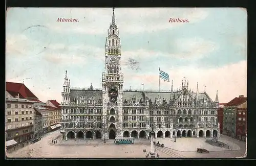 AK München, Rathaus