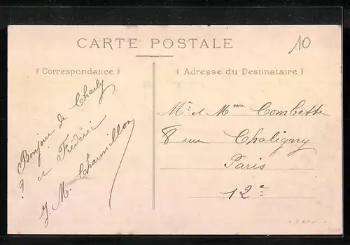 AK Charly-sur-Marne, Le Pont de la Ville