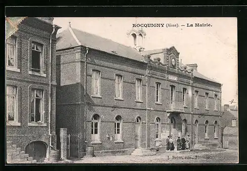 AK Rocquigny, La Mairie