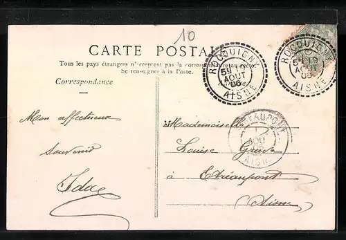 AK Rocquigny, La Mairie