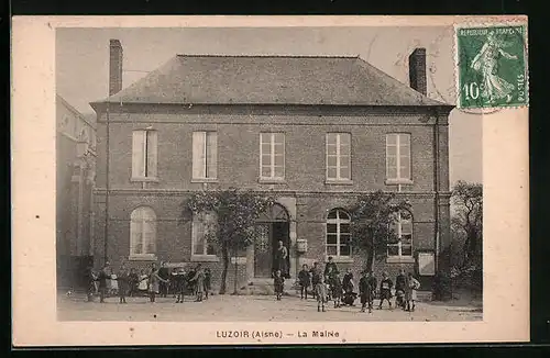 AK Luzoir, La Mairie