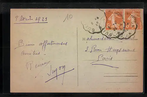 AK Etreaupont, Entree du Village, Cote Sud