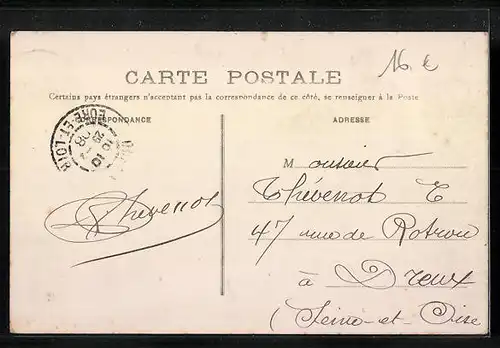 AK Conde-en-Brie, Lavoir Communal