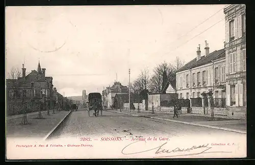 AK Soissons, Avenue de la Gare