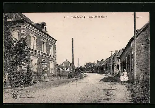 AK Wassigny, Rue de la Gare