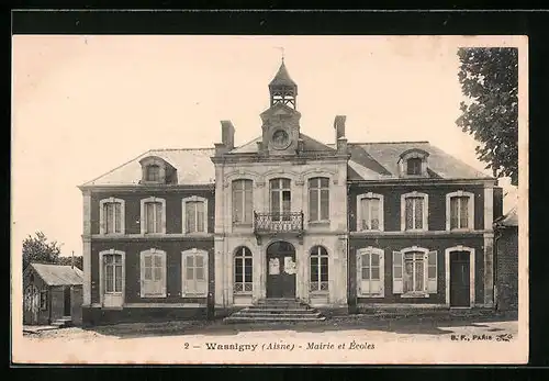AK Wassigny, Mairie et Ecoles