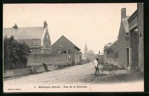 AK Wassigny, Rue de la Gloriette