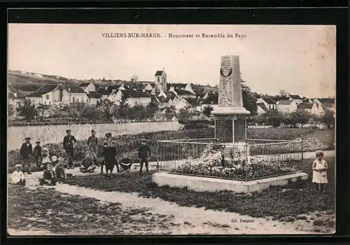 AK Villiers-sur-Marne, Monument et Ensemble du Pays