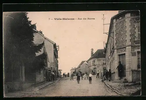 AK Viels-Maisons, Rue des Barres