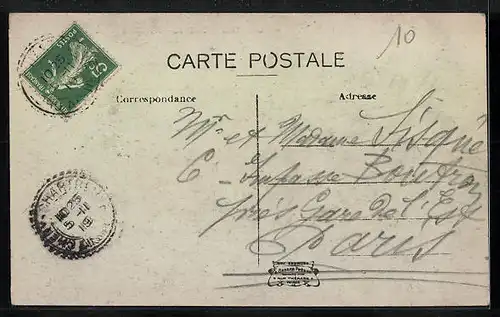 AK Chery-Chartreuve, Rue de la Poste