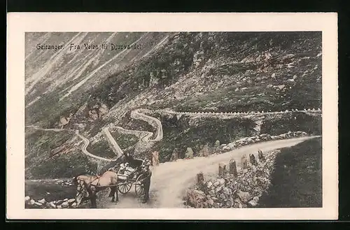 AK Geiranger, Fra Veien til Djupvandel