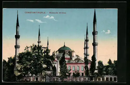 AK Constantinople, Mosquée Ahmed