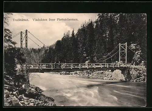 AK Trollhättan, Viadukten över Flottströmmen