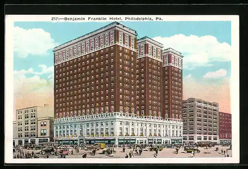 AK Philadelphia, PA, Benjamin Franklin Hotel