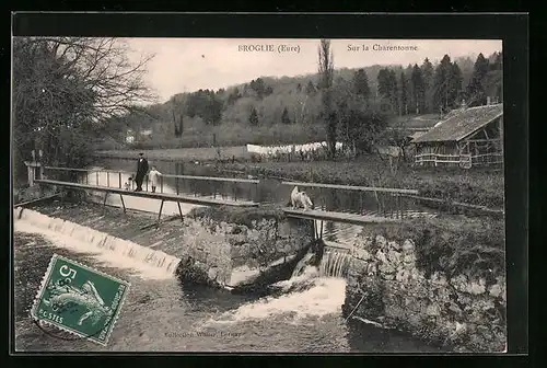 AK Broglie, Sur la Charentonne