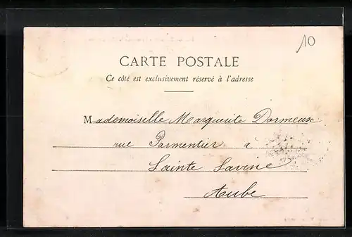 AK Broglie, Lavoir sur la Charentonne