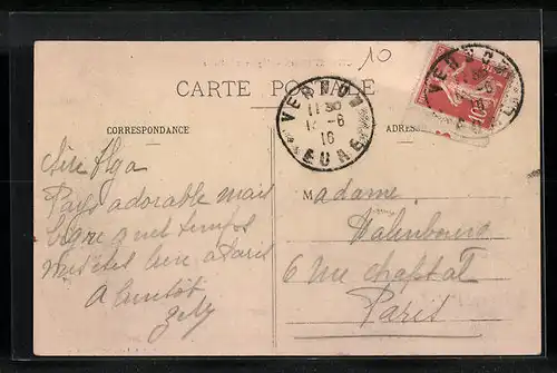 AK Gierny, L`Eglise et la Route