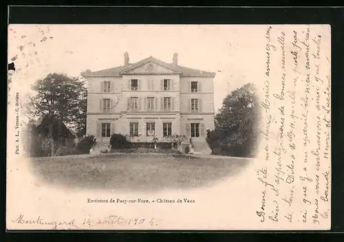 AK Pacy-sur-Eure, Chateau de aux