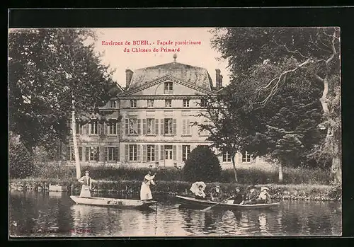 AK Bueil, Chateau de Primard, Facade posterieure