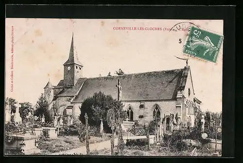 AK Corneville-les-Cloches, L`Eglise