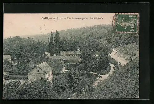 AK Cailly-sur-Eure, Vue Panoramique ou Vue Generale