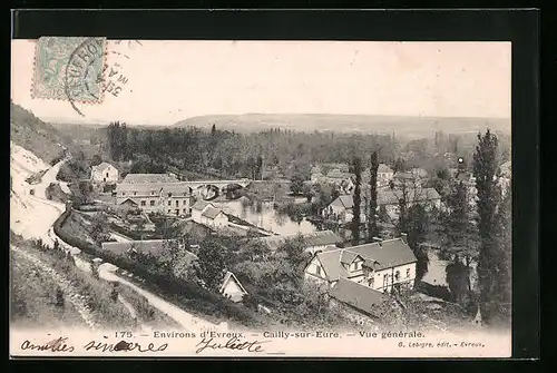 AK Cailly-sur-Eure, Vue generale