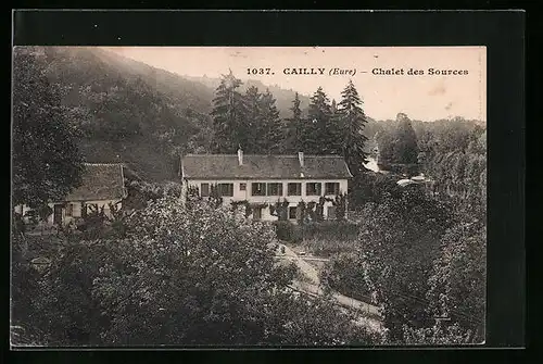 AK Cailly-sur-Eure, Chalet des Sources
