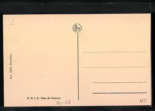 AK Dixmude, the Trench of Death, teilweise wiederhergestellter Schützengraben