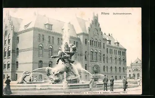 AK Hamburg-Altona, Stuhlmannbrunnen