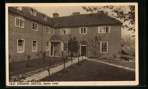 AK London, Old Jordans Hostel, front view