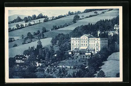 AK Bad Gräfenburg, Blick auf Dr. Ziffer's Wasserheilanstalt