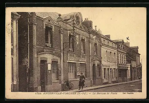 AK Angerville-l'Orcher, le Bureau de Poste