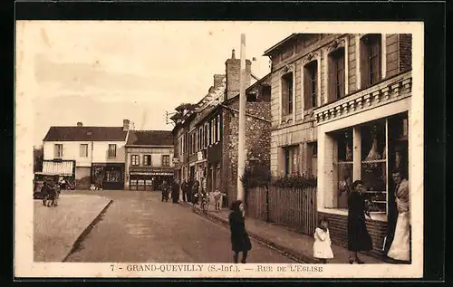 AK Grand-Quevilly, Rue de l'Eglise