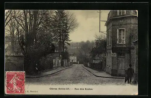 AK Clères, Rue des Ecoles