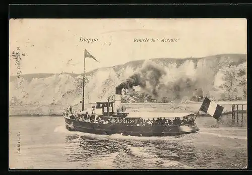 AK Dieppe, Rentrée du Mercure
