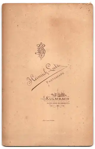 Fotografie H. Lutz, Kulmbach, Kleines Kind im hübschen Kleid