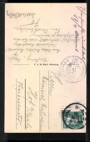 AK Würzburg, an der Frankenwarte